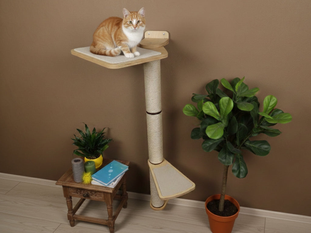 Wall-Mounted Cat Scratcher