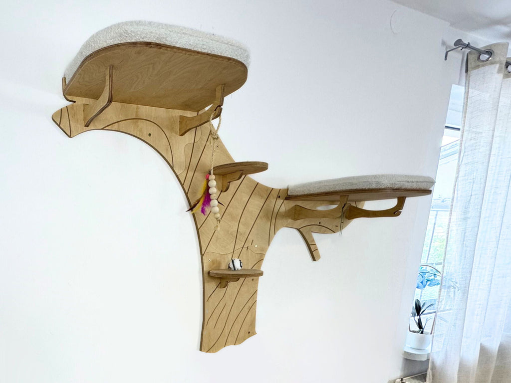 Wall Cat Tree �?Modular Climbing & Rest System