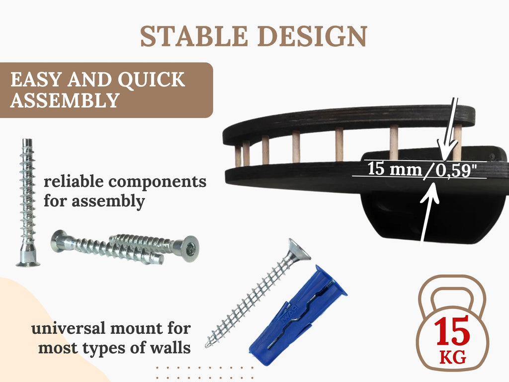 External Corner Cat Wall Shelf