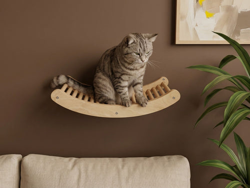 Cat Ladder "Wave" Shelf