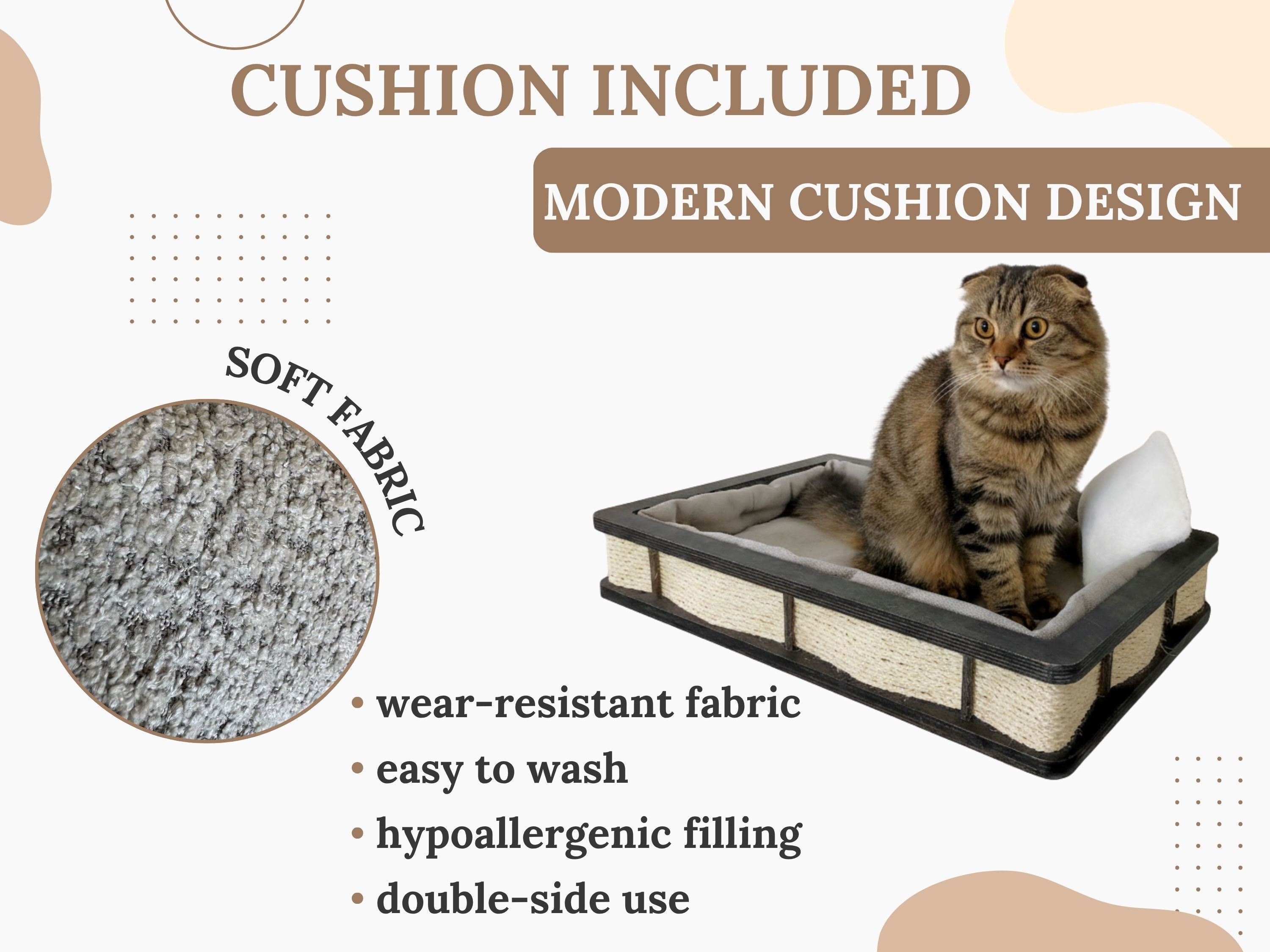 Vertical Cat Play System �C Steps, Shelf & Scratching Posts