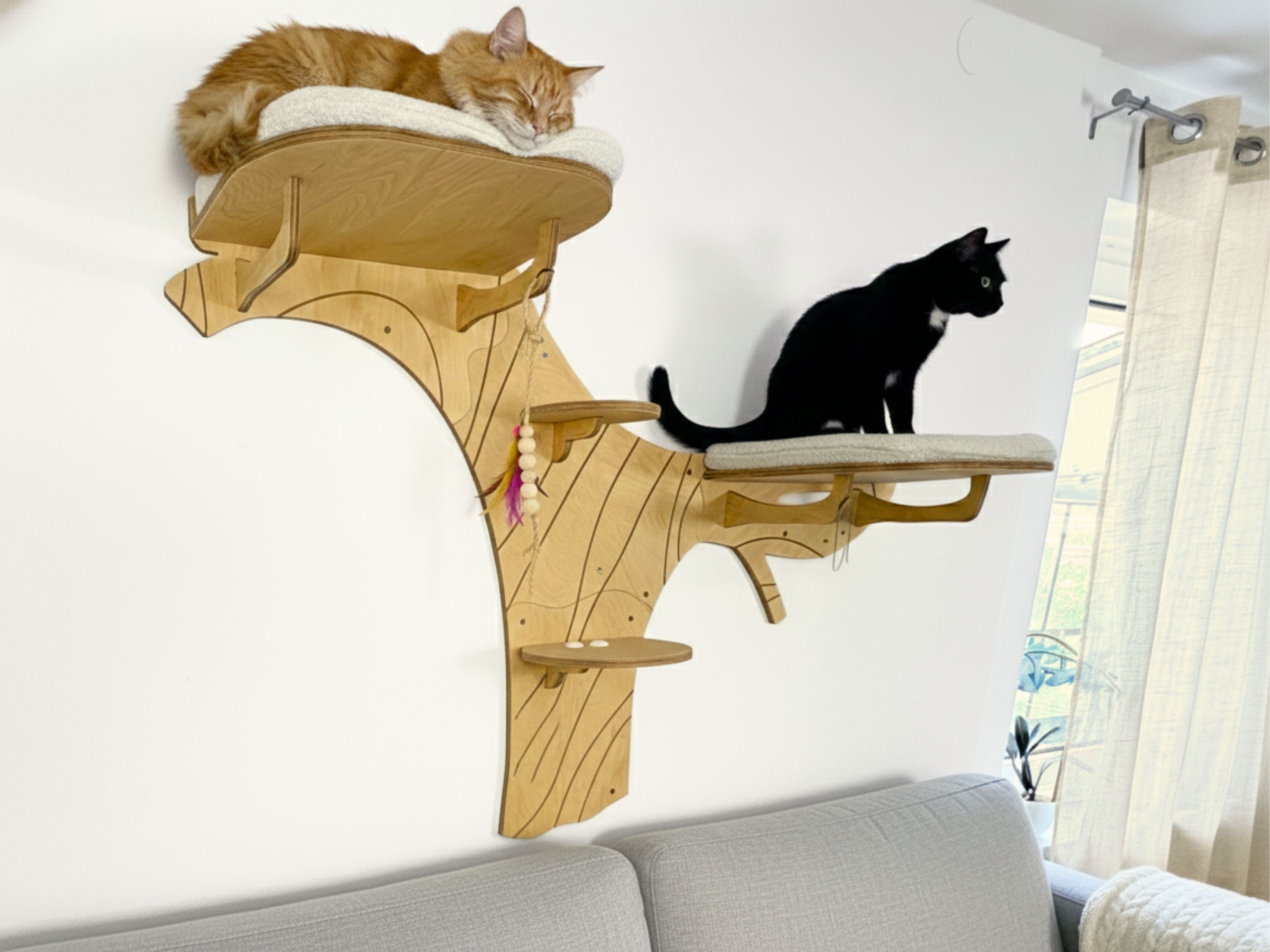 Wall Cat Tree �?Modular Climbing & Rest System