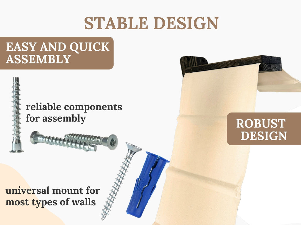 Modern Cat Wall Furniture Set �C Complete Playground for Cat
