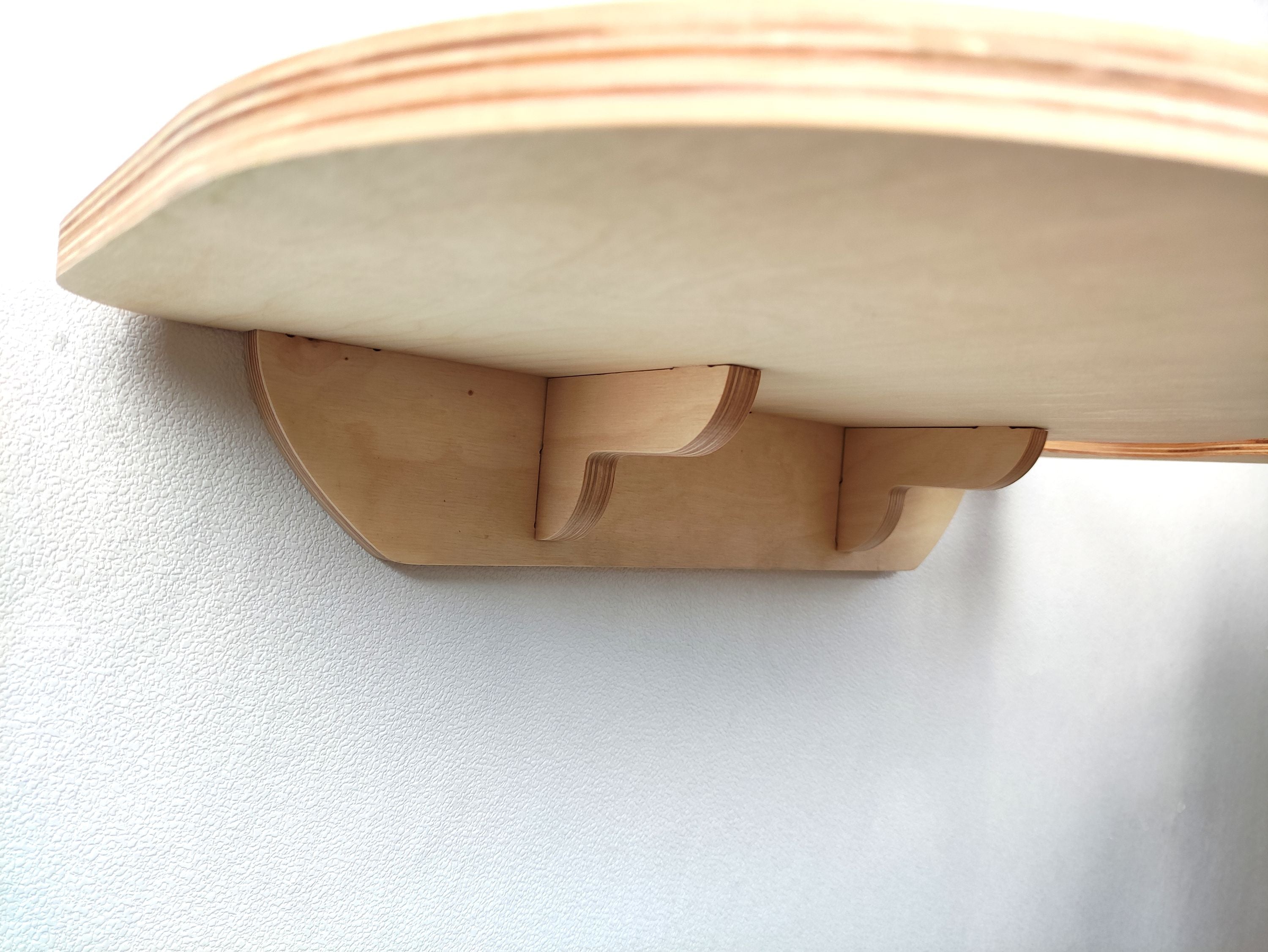 Set of Cat Wall Shelves with Food Bowls and Steps