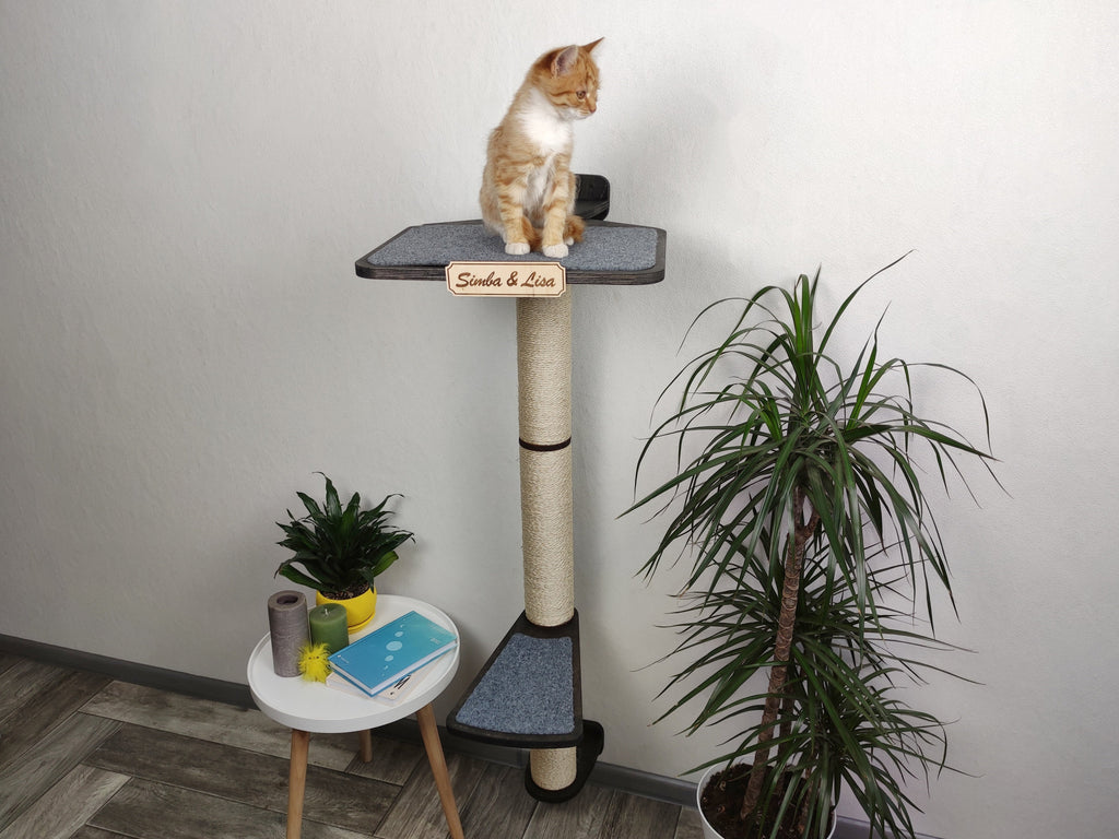 Wall-Mounted Cat Scratcher