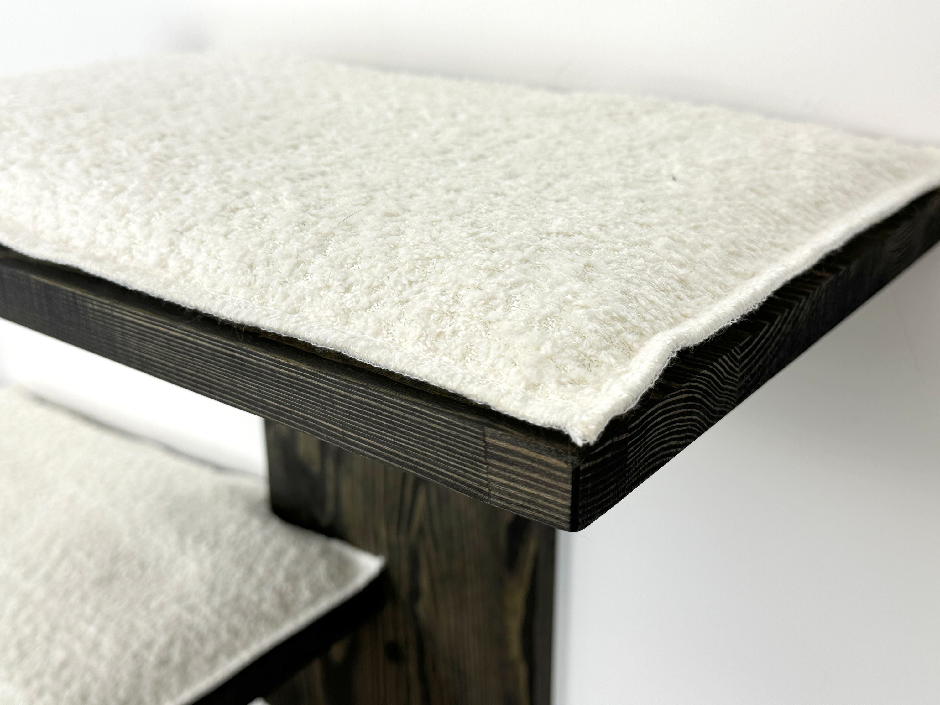 Two-Level Wall Shelf with Soft Cushions