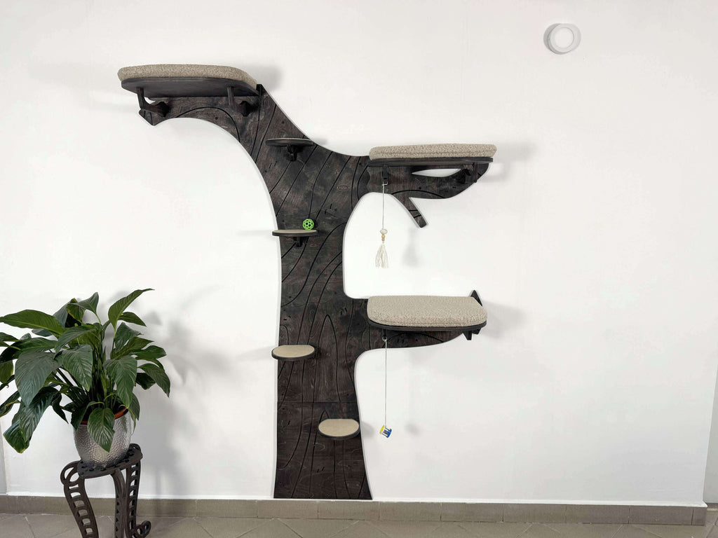 Wall Cat Tree “Forest Dream�?�?Modular Climbing & Lounging System for Cats