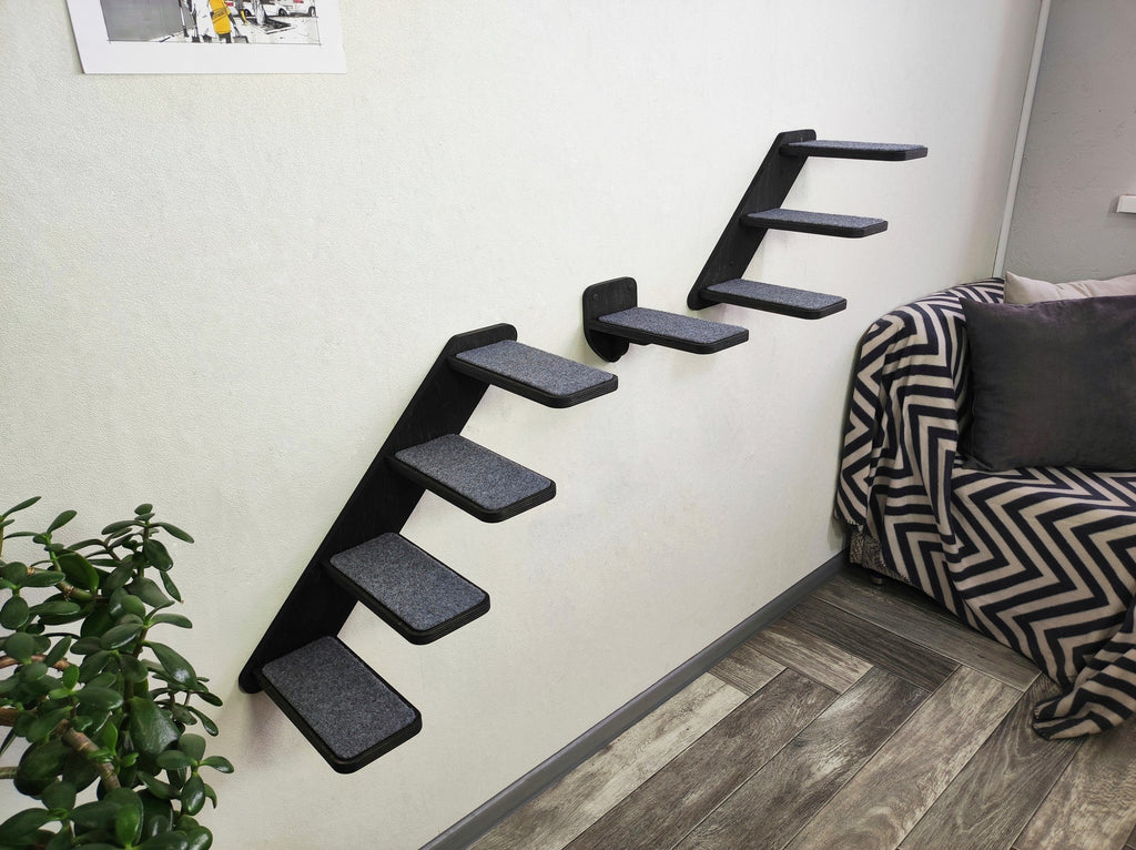 Set of Cat Ladder with Cat Wall Steps