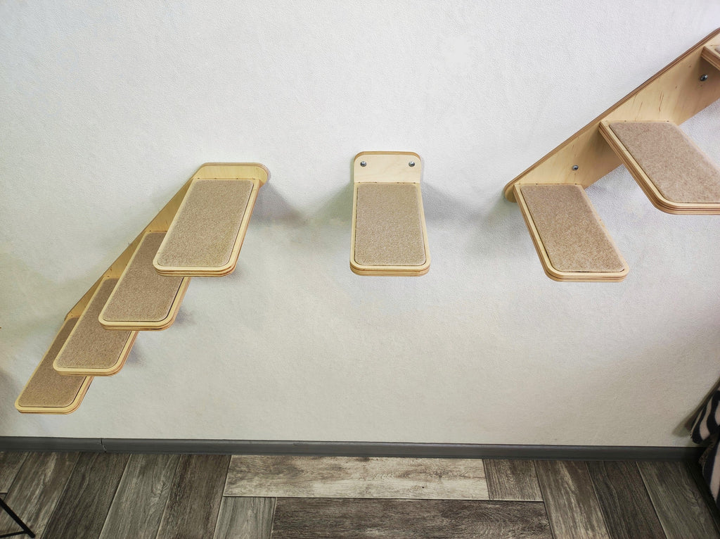 Set of Cat Ladder with Cat Wall Steps