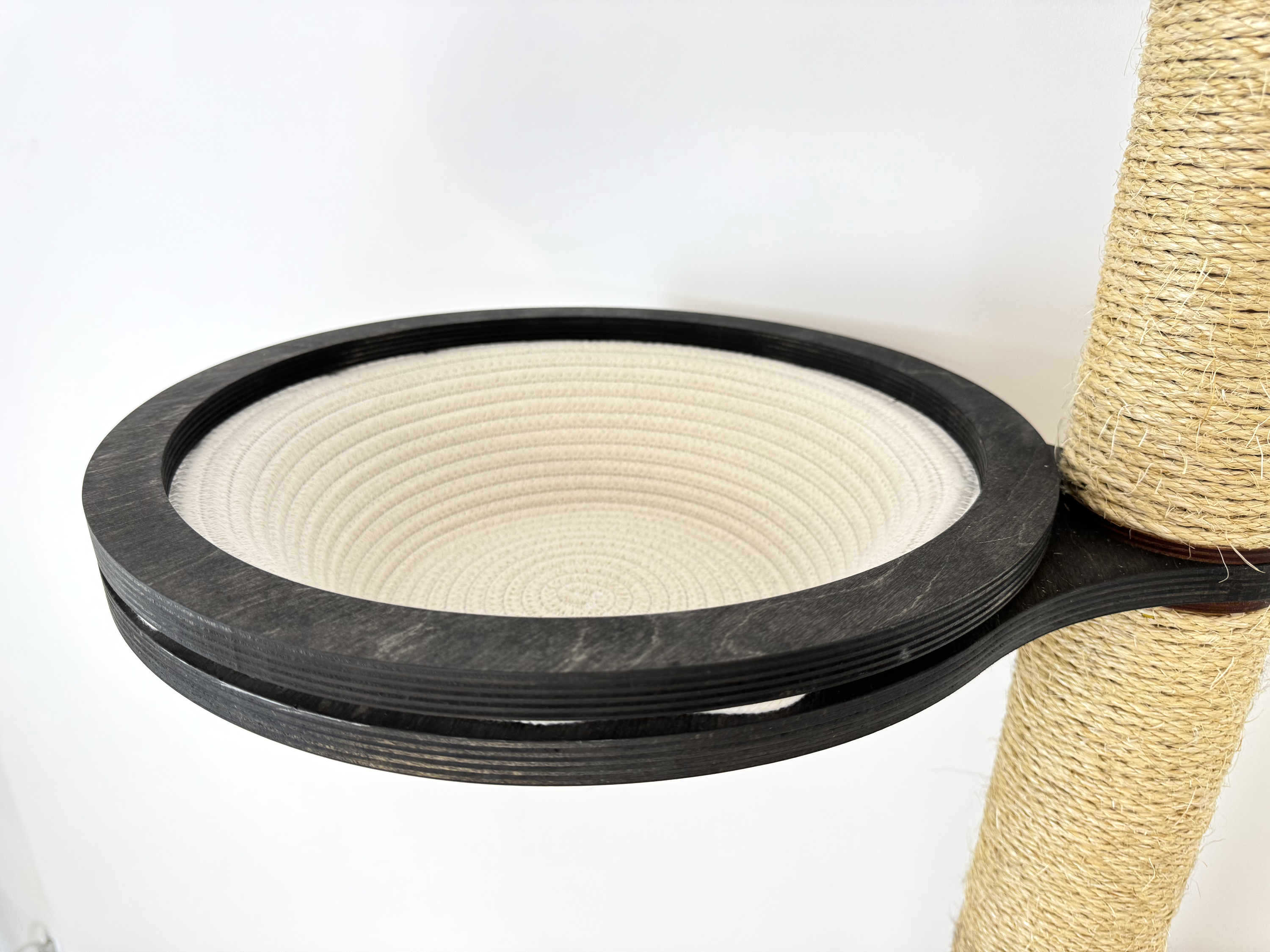 Space-Saving Cat Wall Set �?Scratcher, Cotton Basket & Step Shelf