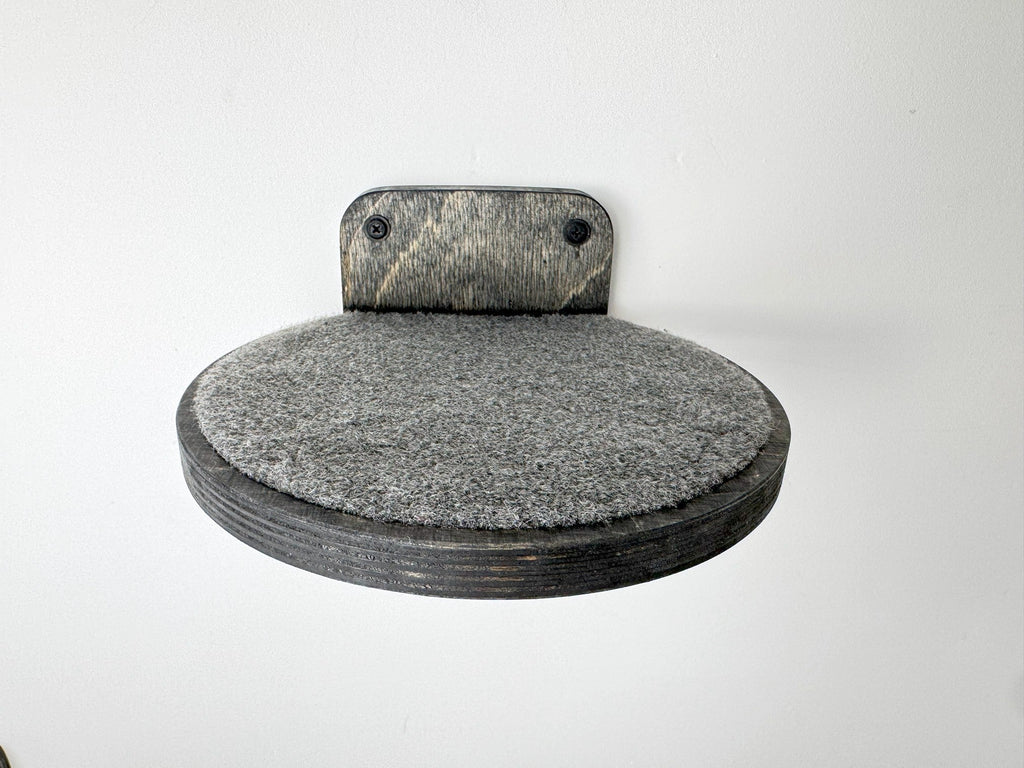 Wall Round Cat Step with Carpet