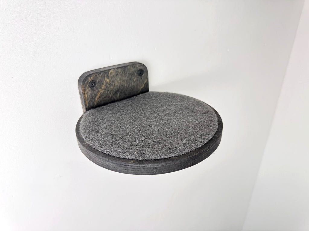 Wall Round Cat Step with Carpet