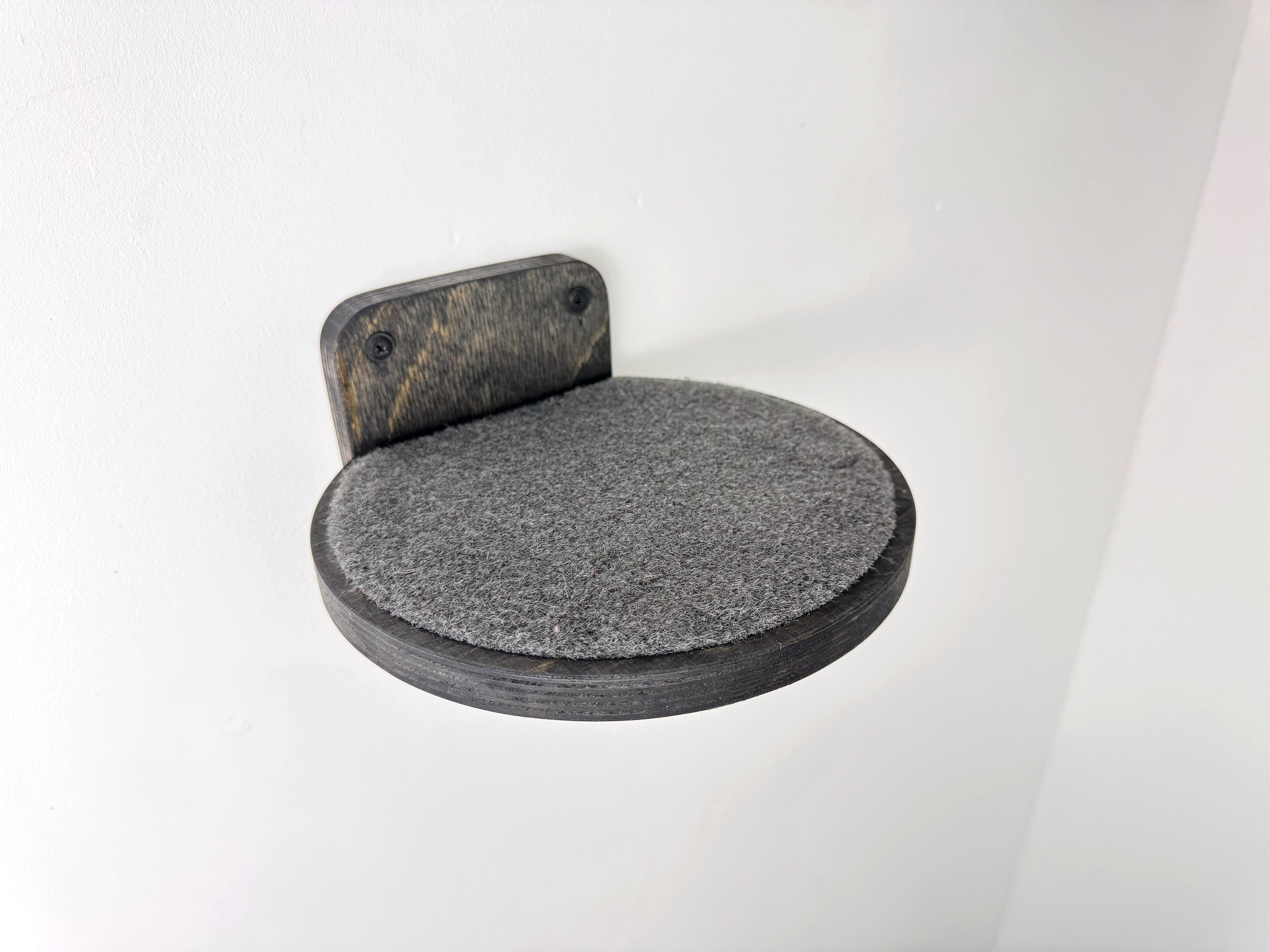 Wall Round Cat Step with Carpet