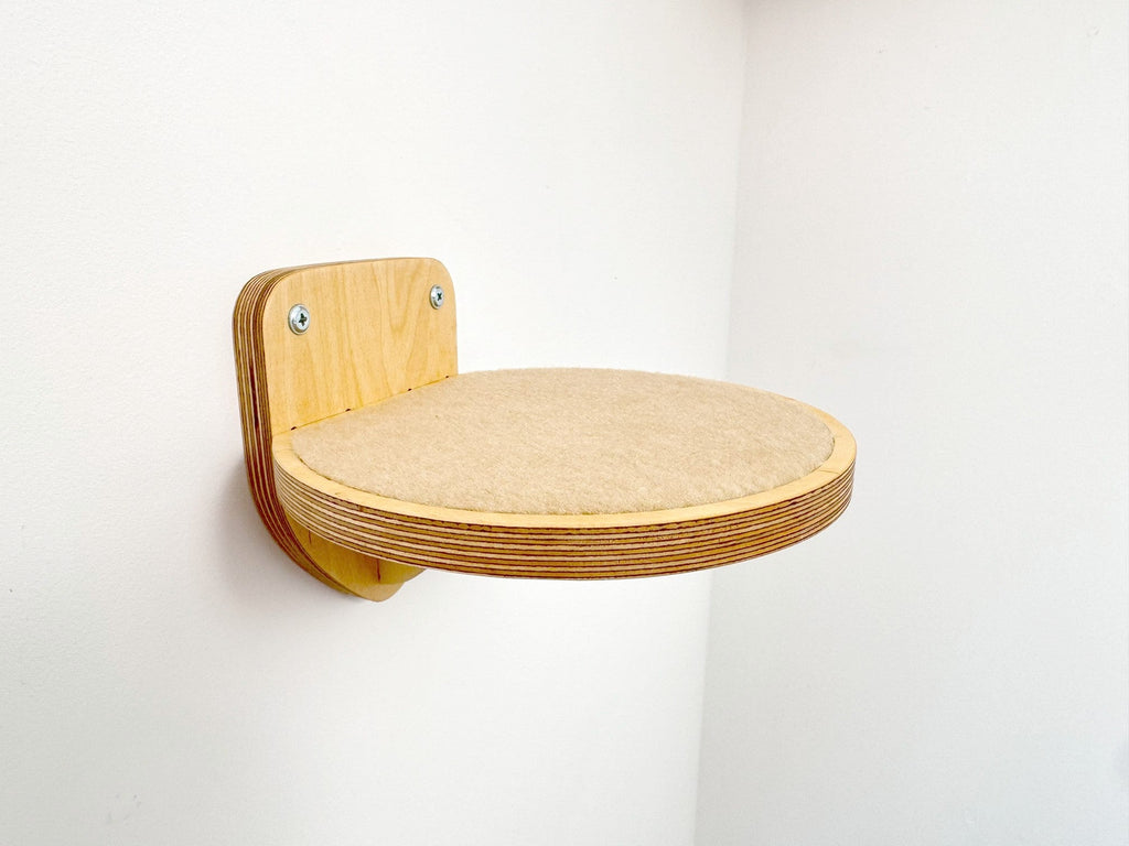 Set of Three Round Wall Steps
