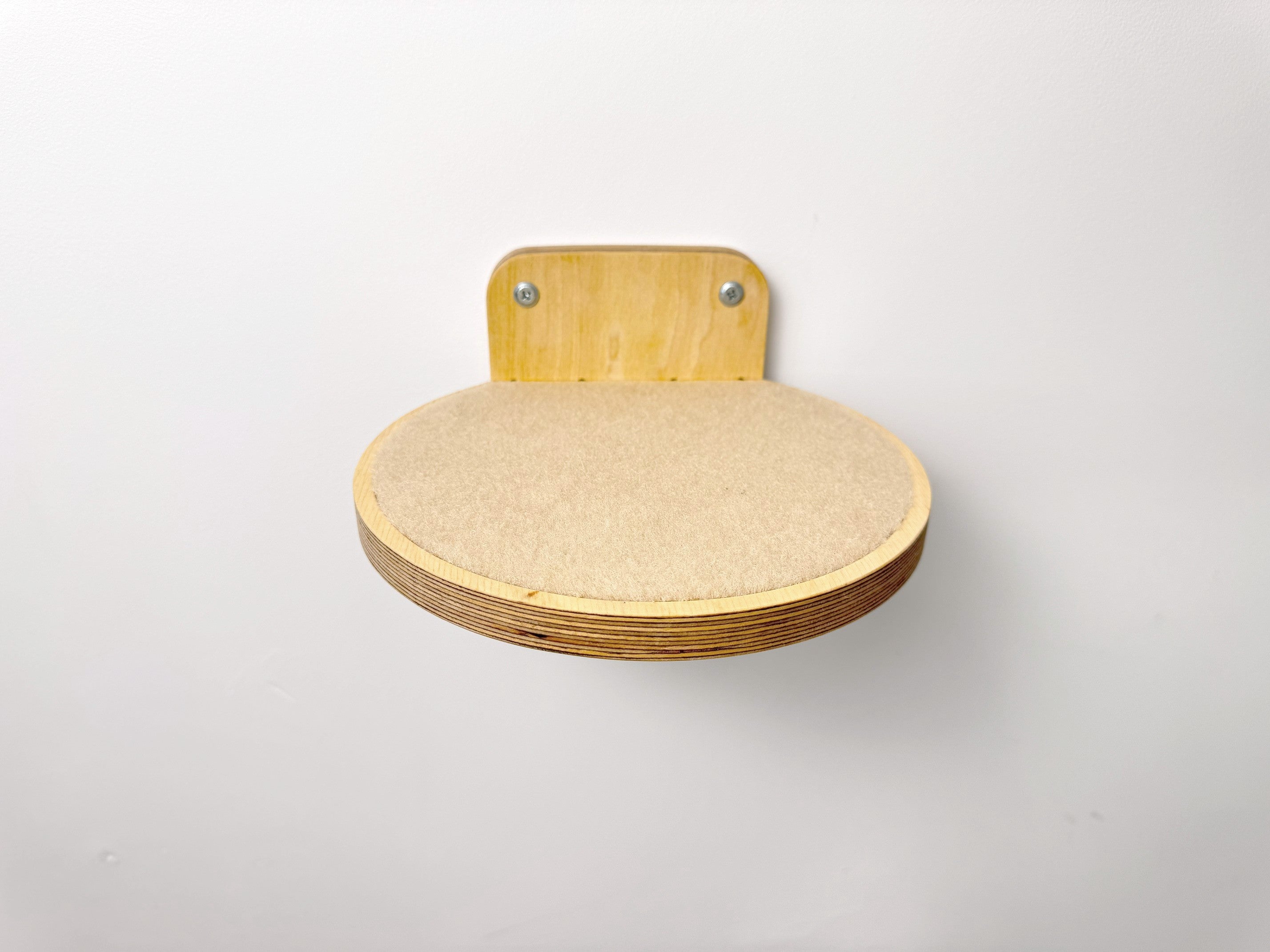 Wall Round Cat Step with Carpet