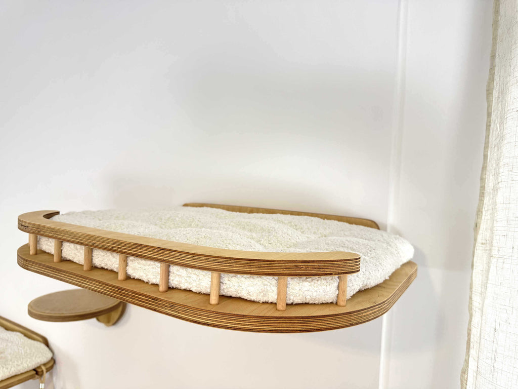 Cat Wall Playground: Large Bridge, Wall Step and Bed
