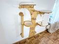 Wall Cat Tree “Climb & Lounge�?Set with Scratching Post
