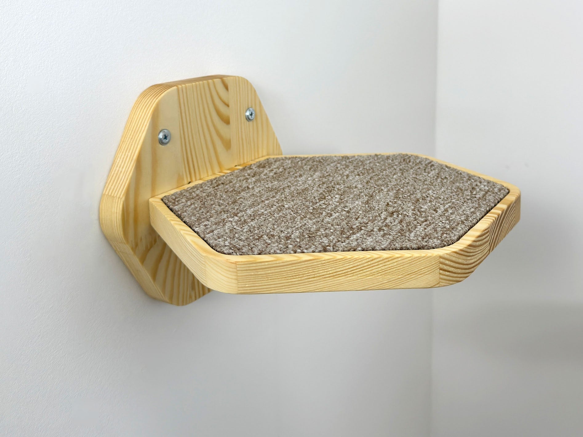 Hexgonal Wall-Mounted Cat Step