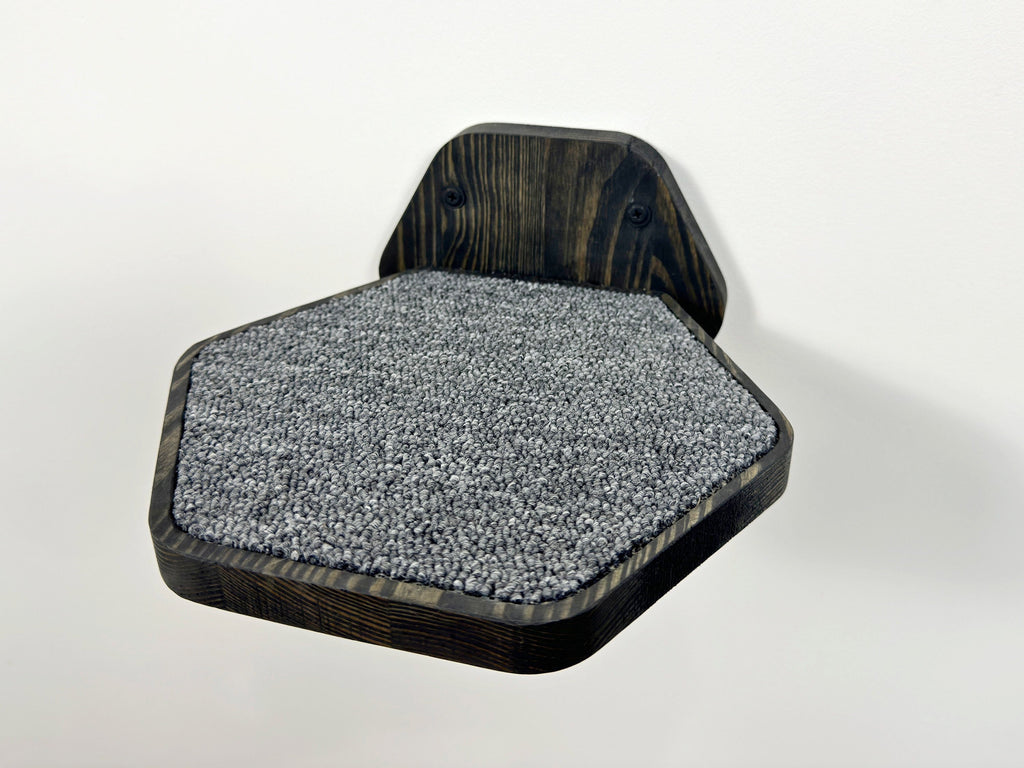 Hexgonal Wall-Mounted Cat Step