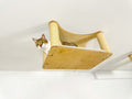 Extended Ceiling Cat Bed with Sisal Columns