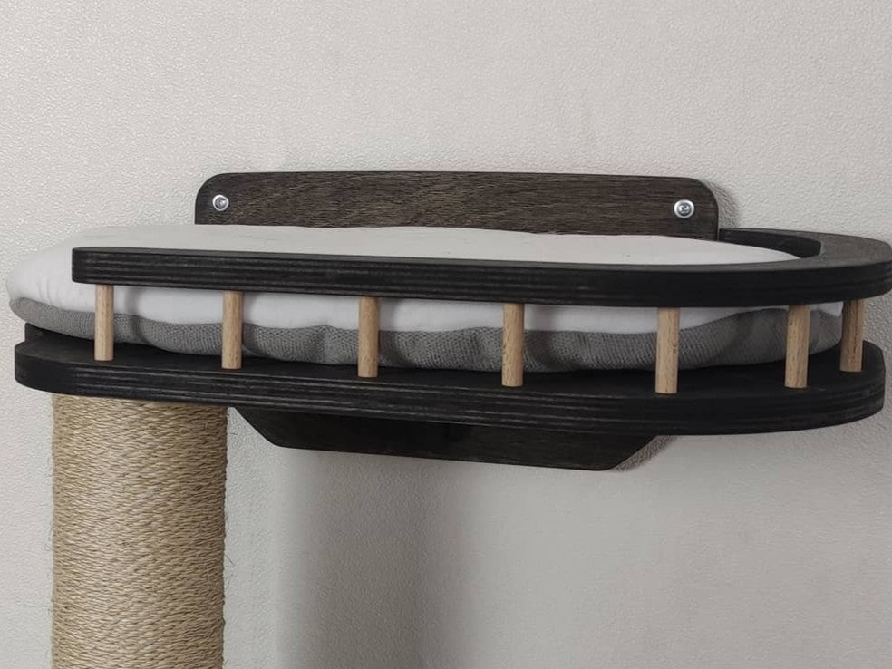 Cat Tree with Scratching Posts and Platforms