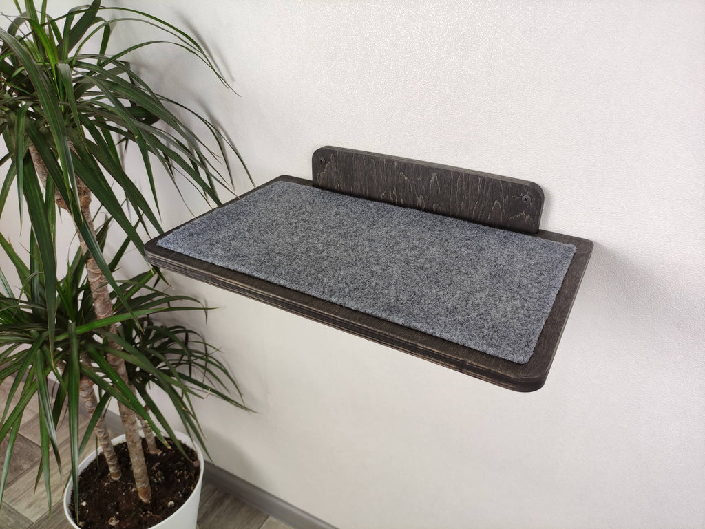 Cat Wall Mounted Shelves with Carpet