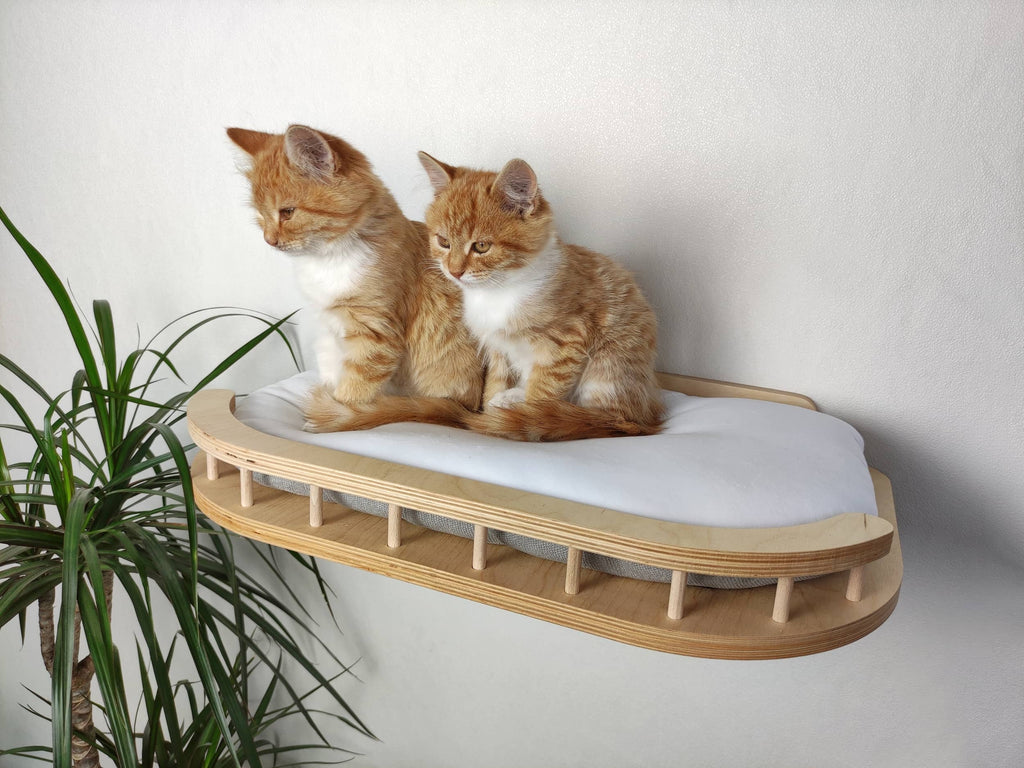 Large Wall Cat Bed With Soft Cushion